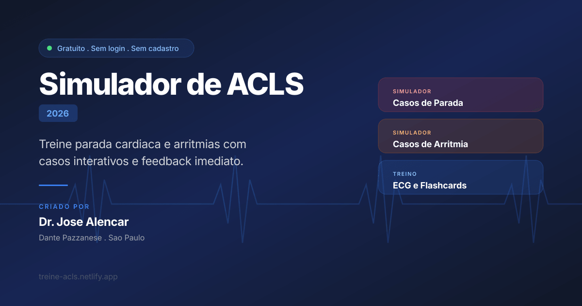 ACLS Simulator - Free Online ACLS Training | Simulador de ACLS